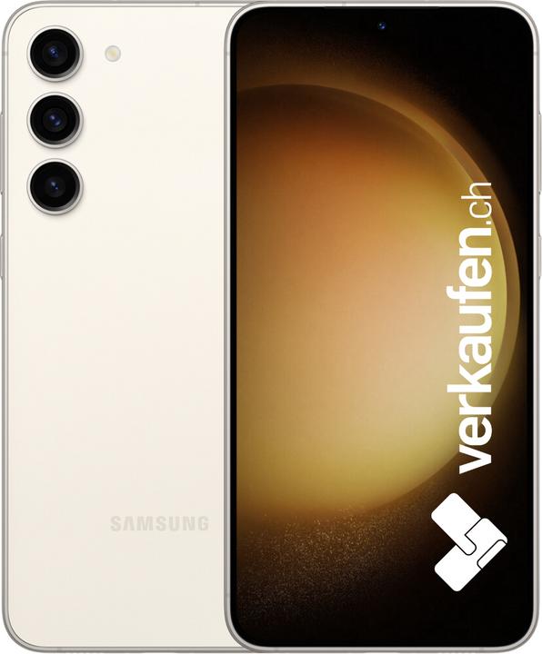 Produktbild verkaufen.ch Galaxy S23+ Dual SIM 5G (256 GB, Cream, 6.60", 50 Mpx, Dual SIM, B / Sehr gut)