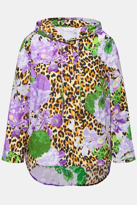 Immagine prodotto Miamoda Bluse, Classic Fit, Kapuze, Langarm (48)