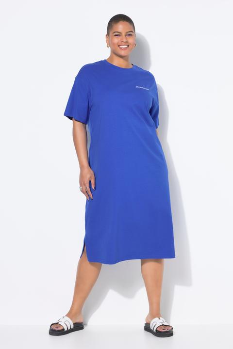 Immagine prodotto Studio Untold Abito midi a maglietta dal taglio oversize con grande stampa sul retro (46, 48)