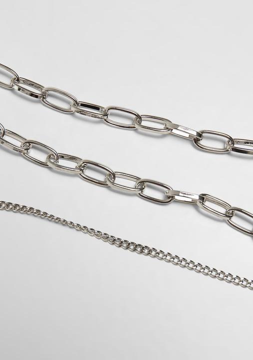Immagine prodotto Urban Classics Collana con croce a strati (50% zinco, 50% di ferro)