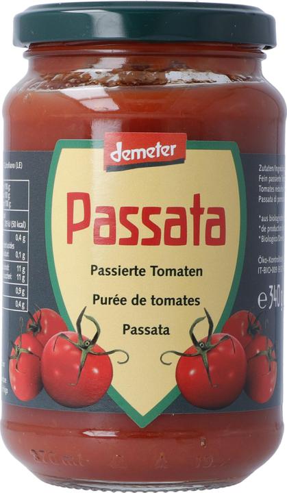 Actual product image Vanadis Tomatenmark Passata Demeter (340 g)
