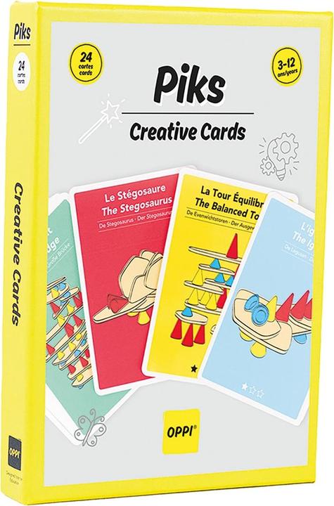 Oppi Spades Creative Cards 24 cards - creative cards for children