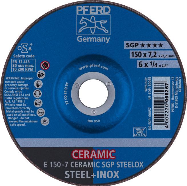 Image du produit Pferd E 150-7 CERAMIC SGP STEELOX