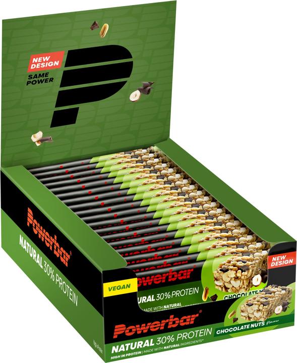 Actual product image Powerbar Natural Protein (Chocolate Nuts, 18 pcs., 720 g)