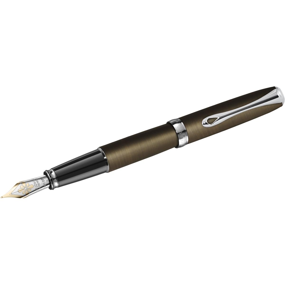 Diplomat, Schreibstifte, Füllhalter Excellence A2 Oxid Messing 14kt EF (Messing, 1 x)