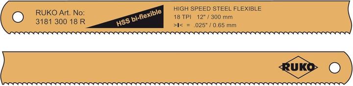 Produktbild Ruko Handsägeblatt HSS bi-flexible