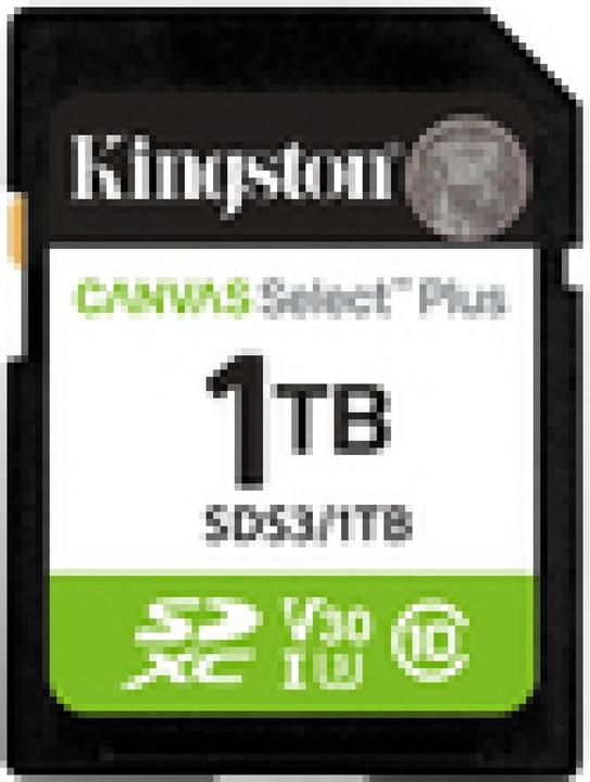 Produktbild Kingston Canvas Select Plus (1000 GB, SD, SDXC, U3, UHS-I)