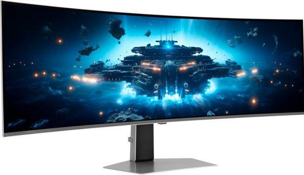 Actual product image Samsung Odyssey G9 (5120 x 1440 pixels, 49")