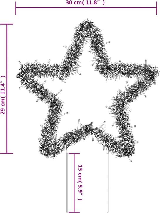 Image du produit vidaXL Weihnachtsstern