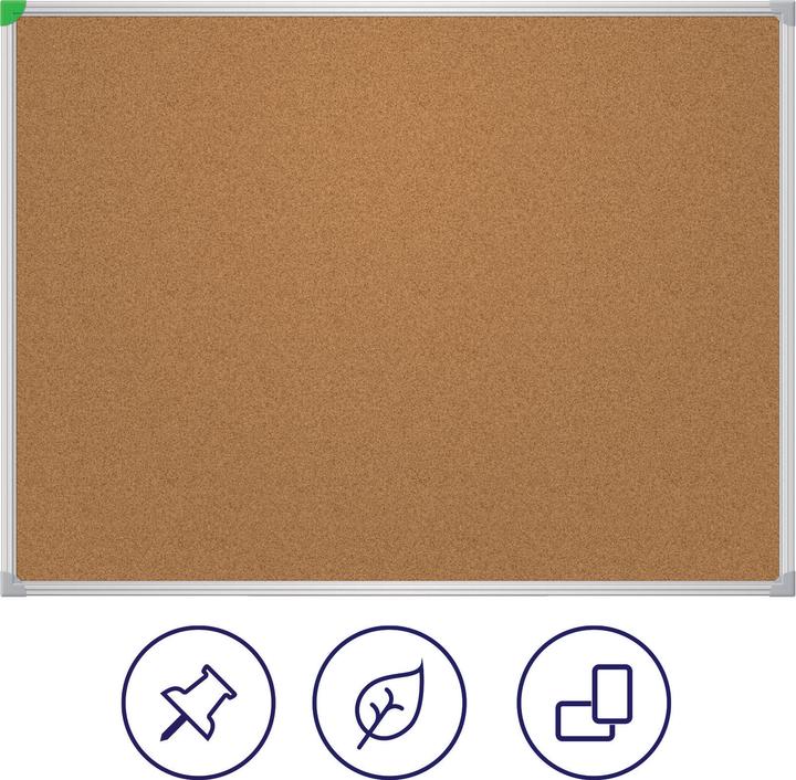 Actual product image Franken Cork Notice Board U-Act!Line® (Bulletin board, 1200 x 900 mm)