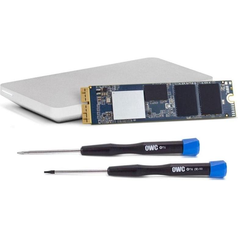 OWC 500GB Aura Pro X2 Gen4 NVMe SSD Upgrade Solution for Select 2013 and Later MacBook Air & MacBook Pro (500 GB, M.2), ...