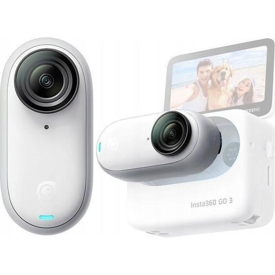 Insta360 Kamera GO 3 (64GB) (Biała, bez stacji dokującej), Action Cam, Weiss