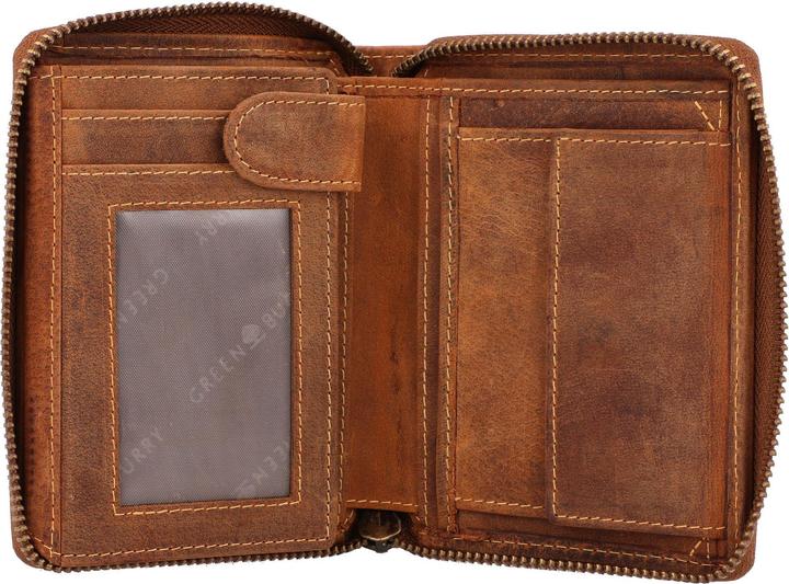 Immagine prodotto Greenburry Portafoglio vintage con segno della stella in pelle 10 cm