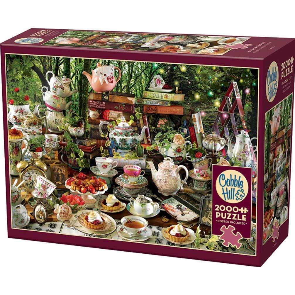 Cobble Hill Puzzle 2000 pieces Mad Hatter's Tea Party (2000 Teile)