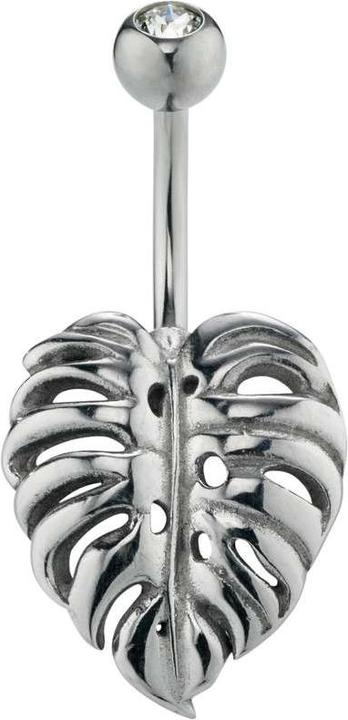 Image du produit Bijouteria Piercing nombril (Cristallin, Acier chirurgical 316L)