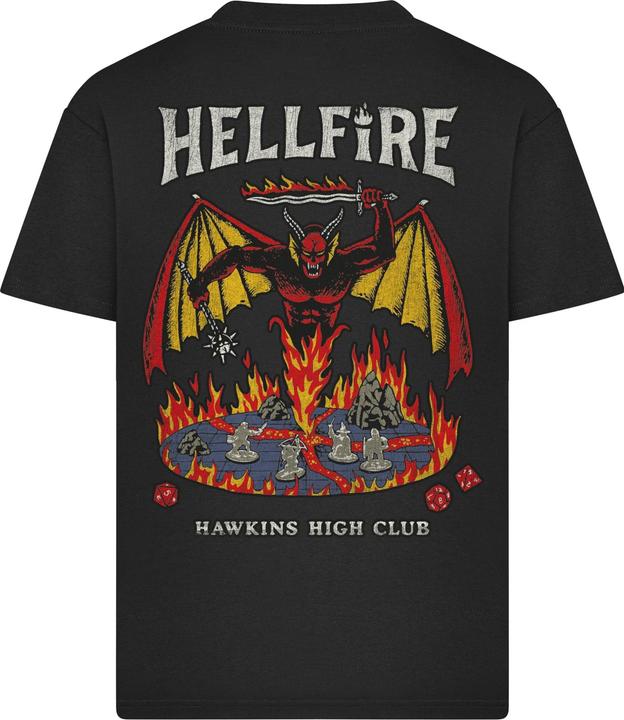Produktbild Merchcode Stranger Things Hawkins High Club Loose (XS)