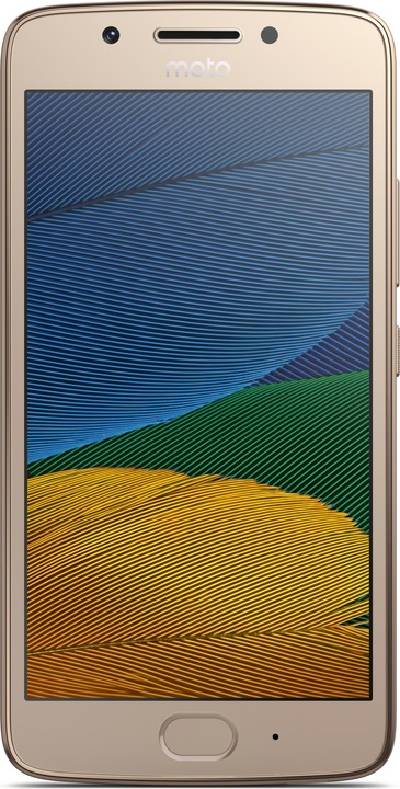 Produktbild Motorola Moto G5 (16 GB, Fine Gold, 5", Dual SIM + SD, 13 Mpx, 4G)