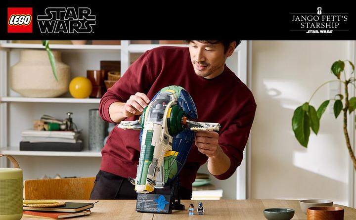Produktbild LEGO Jango Fetts Sternenschiff der Firespray-Klasse (75409, LEGO Star Wars)