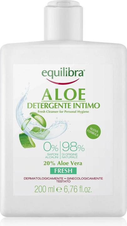 Produktbild Equilibra Aloe Cleanser For Personal Hygiene Aloe Vera 200Ml (200 ml, Intimgel)