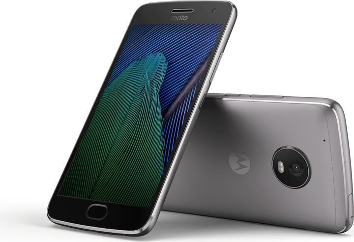 Produktbild Motorola Moto G5 Plus (32 GB, Lunar Gray, 5.20", Dual SIM + SD, 4G)