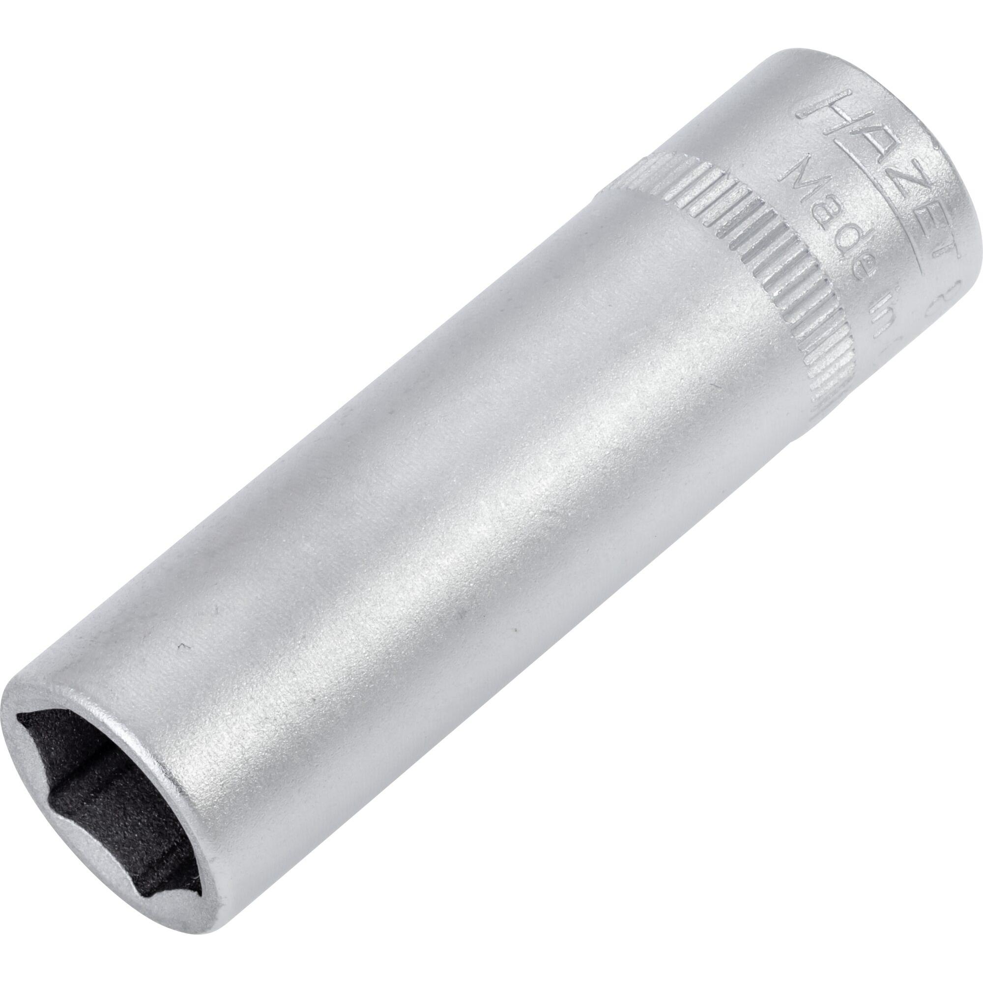 Thumbnail - HAZET, Steckschlüssel + Stecknuss, Steckschlüsseleinsatz ∙ Sechskant 850LG-10 ∙ Vierkant6,3 mm (1/4 Zoll) ∙ Aussen Sechs...
