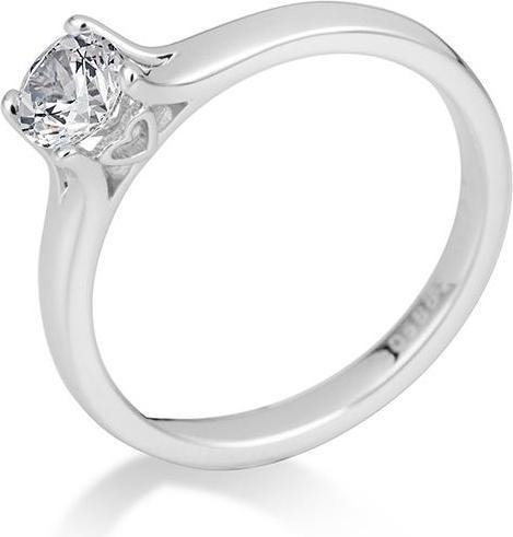 Actual product image Breuning 4 prong set from 0.40 ct. (51, 750/18 K Gold)
