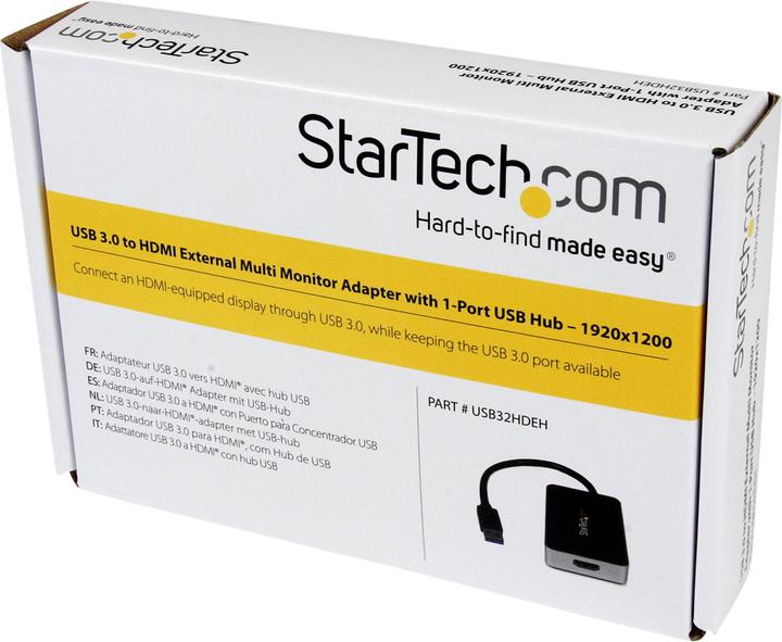 Produktbild StarTech USB32HDEH (USB-A, 2 Ports)