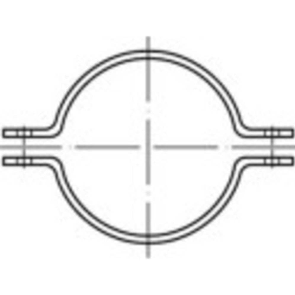 Toolcraft, Accessori per il passaggio dei cavi, Rohrschellen-Hälften
