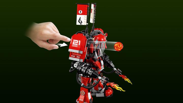 Actual product image LEGO Ninjago Movie Kai's Fire-Mech (70615, LEGO Ninjago)