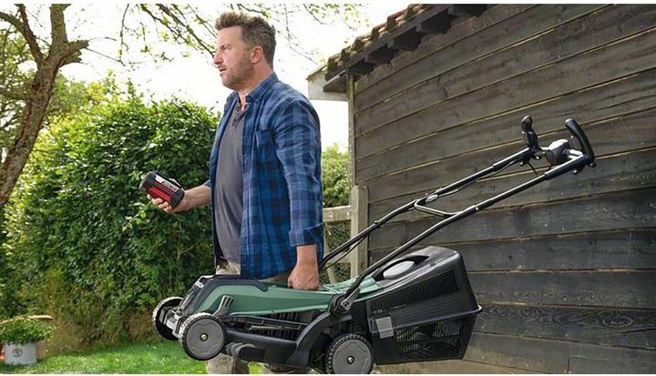 Image du produit Bosch Home & Garden EasyRotak 36-550 (2x2,0Ah) + gants (Fonctionnement sur batterie)