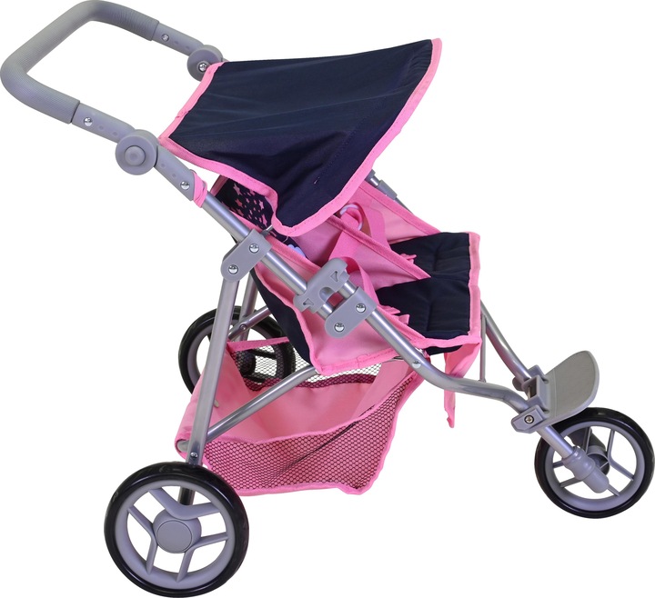 Image du produit Knorrtoys Poussette pour poupées jumelles Duo - "Magic Unicorn
