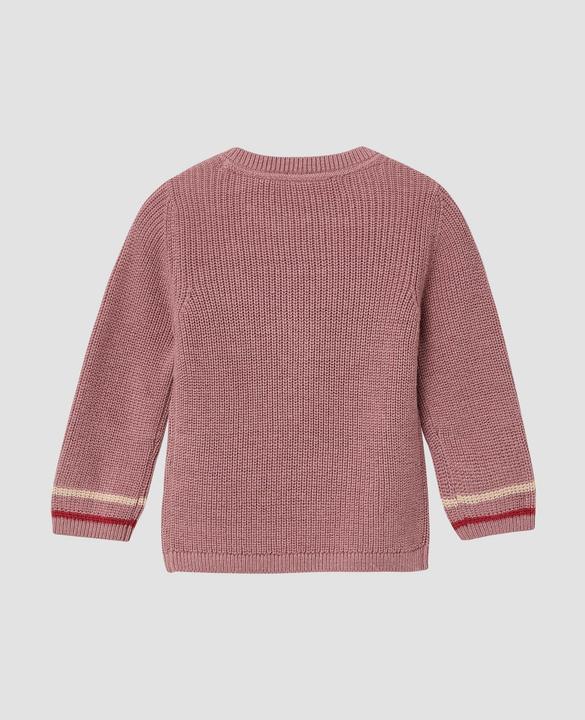 Produktbild s.Oliver Strickpullover Strickpullover aus Baumwollmix mit Artwork (62)