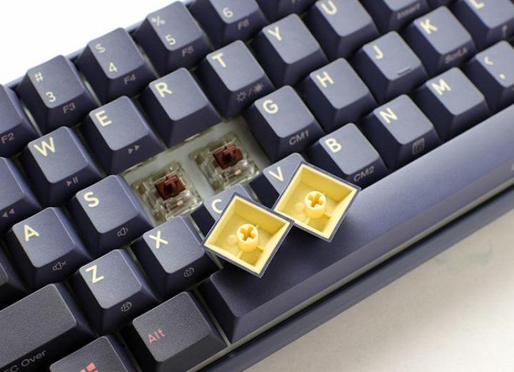 Actual product image Ducky One 3 Cosmic Blue SF, toetsenbord (US, Cable)