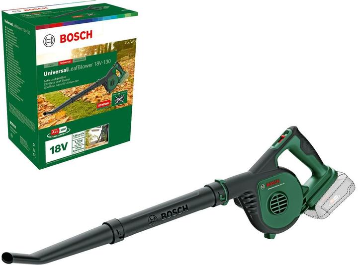 Actual product image Bosch Home & Garden UniversalLeafBlower 18V-130 (Rechargeable battery operated, Leaf blower)