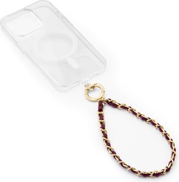 Produktbild iDeal Of Sweden für alle Cases mit Ladeanschluss mittig Wristlet Cherry Gold