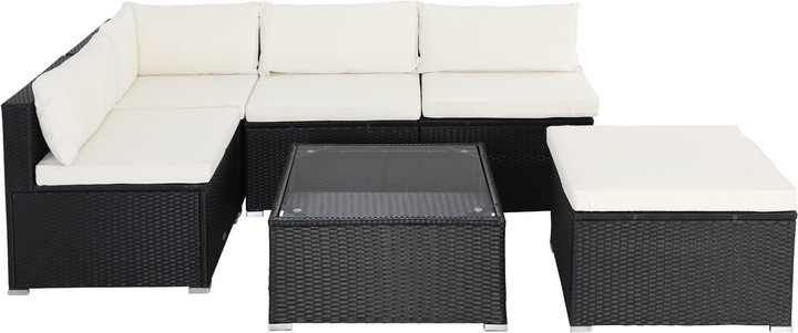 Produktbild Casaria Polyrattan Lounge Set