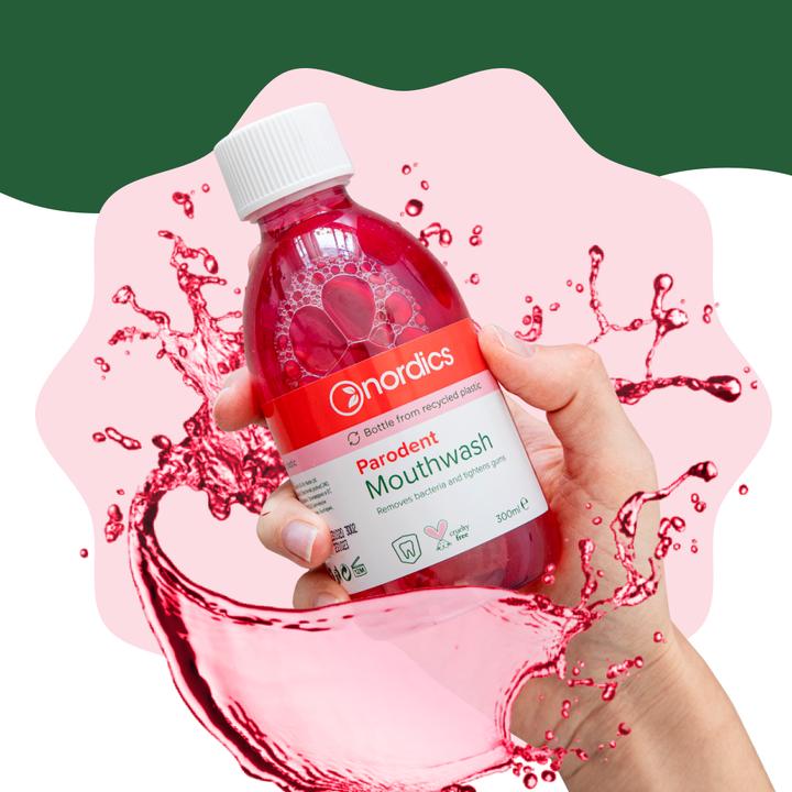 Immagine prodotto Nordics Collutorio Anti-Parondontosi Extra Fresco - (300 ml, Collutorio)