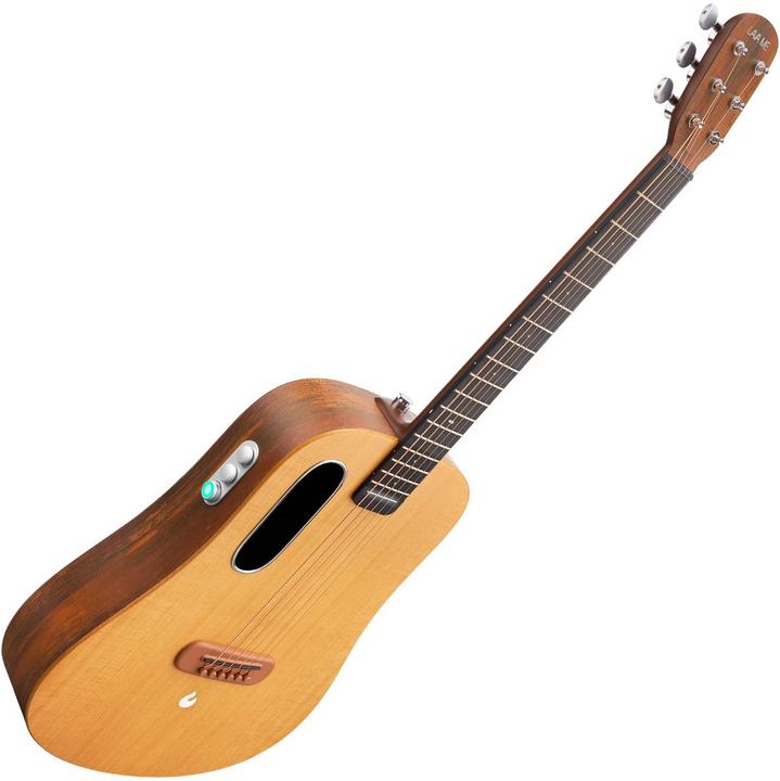 Actual product image Lava Music Gitarre ME Air Spruce 36 Zoll Woodgrain Brown (Acoustic guitar, Floor: HPL (High Pressure Laminate), Top: Spruce (solid), Neck: Okoume, Frames: HPL, Fingerboard: HPL)