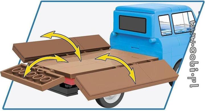 Actual product image Cobi BARCAS B1000 flatbed truck