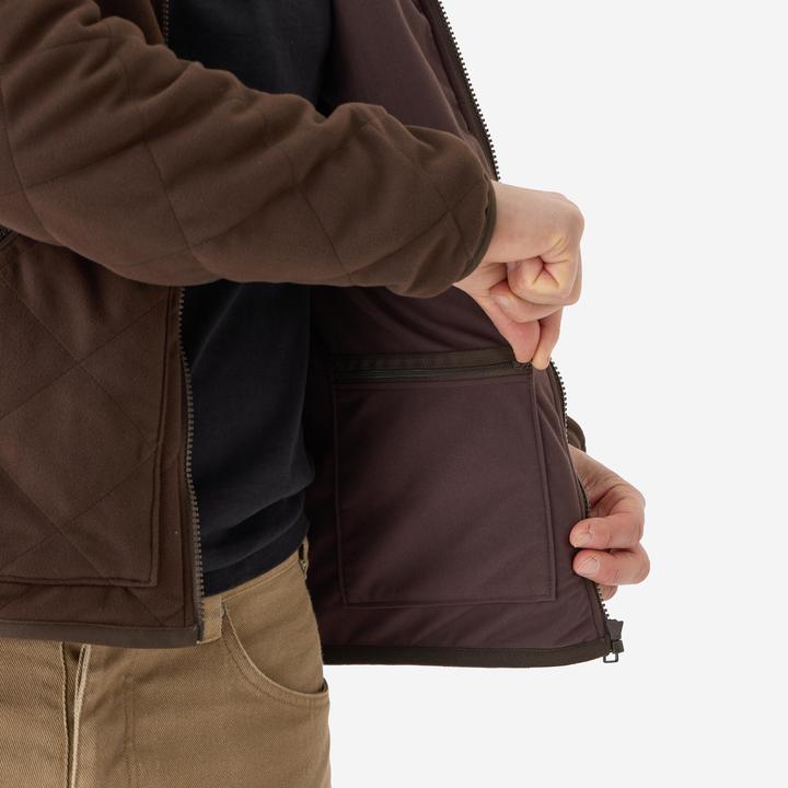 Immagine prodotto Solognac Jacke 500 wattiert geräuscharm braun (S)