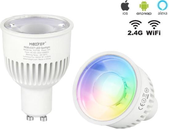 Produktbild Milight Smart LED Spot GU10 (GU10, 6 W, 550 lm, 6 x, E)