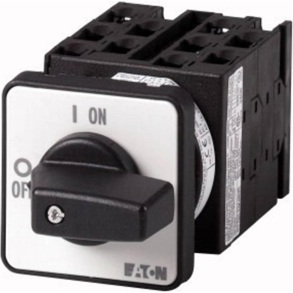 Eaton Stufenschalter, T0, 20 A, Einbau, 5 14145, Taster + Schalter, Schwarz