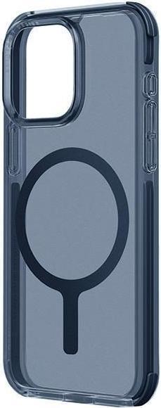 Actual product image Uniq etui Combat iPhone 15 Pro 6.1" Magclick Charging niebieski/smoke blue (Apple iPhone 15 Pro)