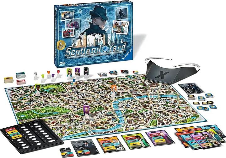 Actual product image Ravensburger Scotland Yard (English, French, German, Italian, 2 - 6 Players)
