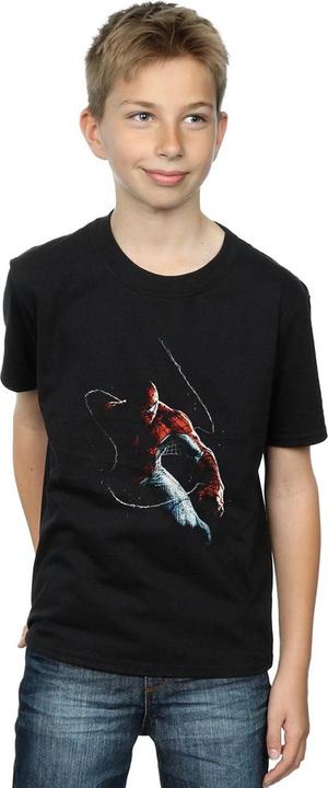 Actual product image Boys Spider-Man Painting T-Shirt (128)