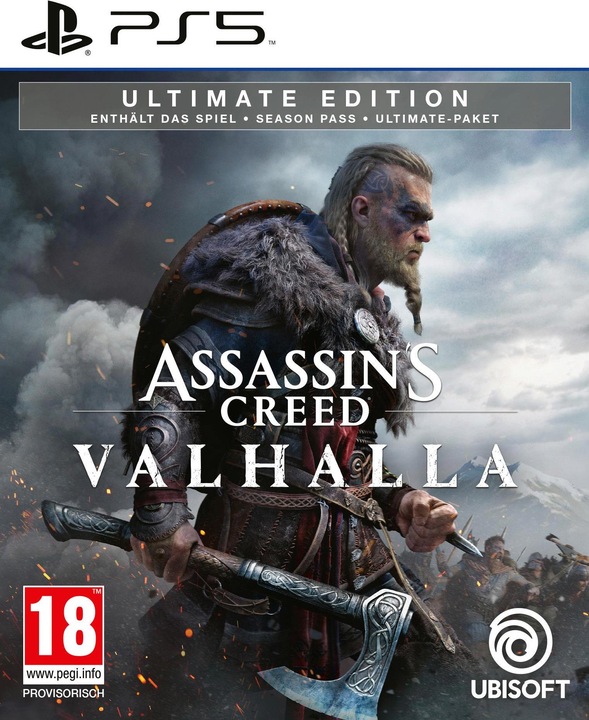 Actual product image Ubisoft Assassin's Creed Valhalla - Ultimate Edition (PS5, Multilingual)