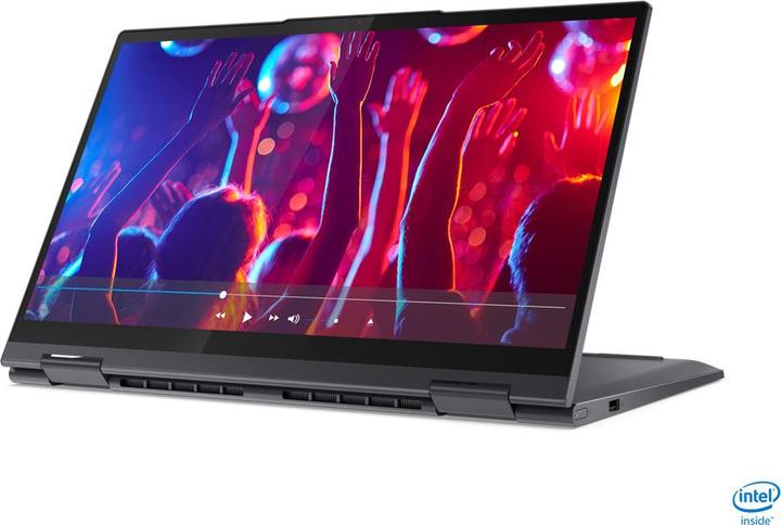 Actual product image Lenovo Yoga 7 14ITL5 82BH - flip design - Core i7 1165G7 / 2.8 GHz - Win 10 Home 64-bit (14", Intel Core i7-1165G7, 16 GB, 512 GB, DE)