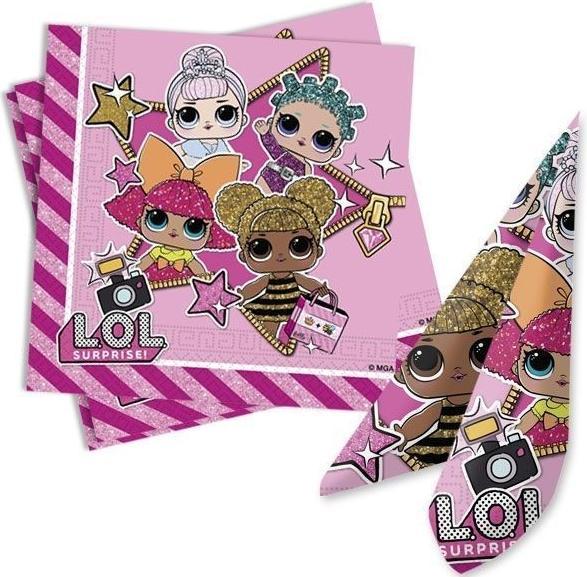 Actual product image Procos LOL Surprise (20 pcs., 33 x 33 cm)