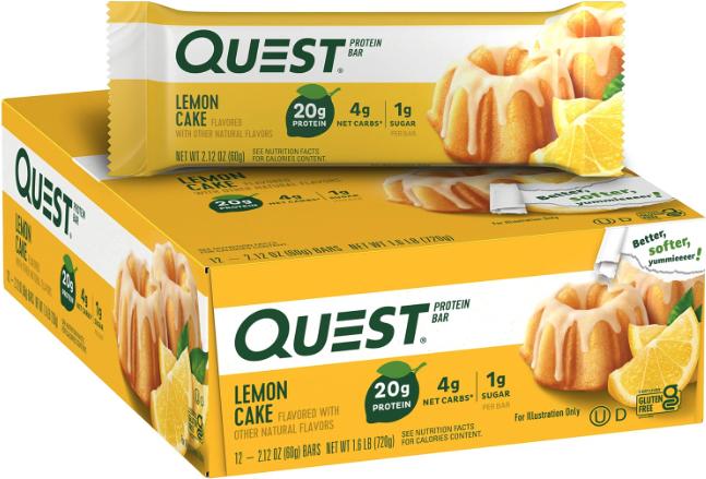 Actual product image Quest QuestBar (12 pcs., 720 g)