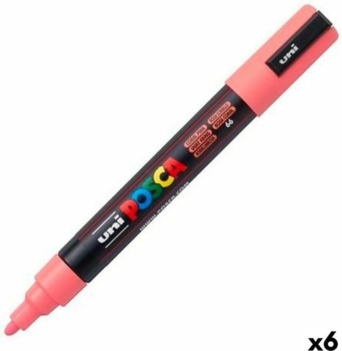 Produktbild Posca Marker PC-5M Rosa (6 Stück) (6x)